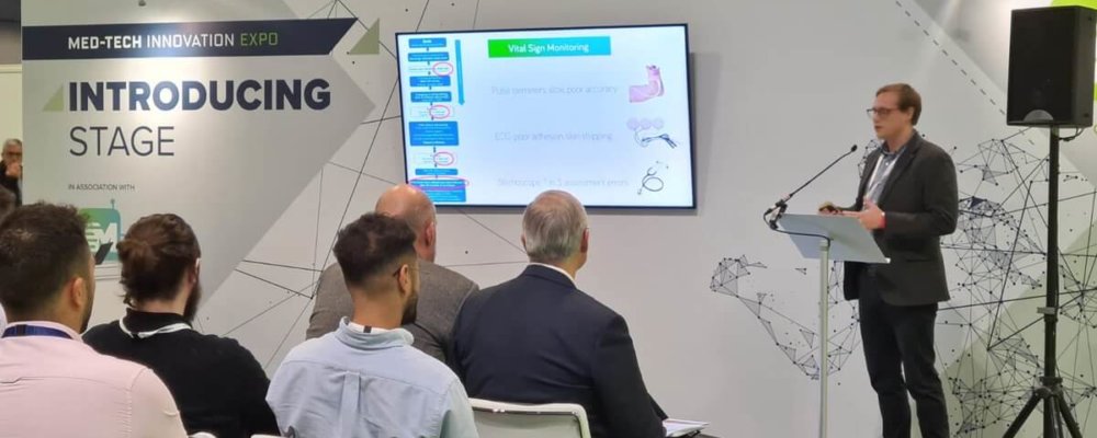 James Carpenter, CEO of SurePulse Medical Ltd presented recently at the MedTech Expo Pitch Competition at the NEC